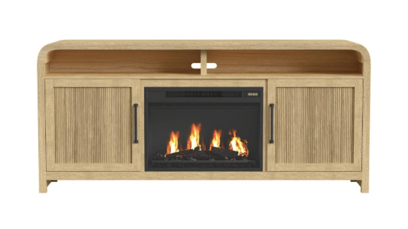 Picture of Ridgemont 70" TV Stand with Fireplace