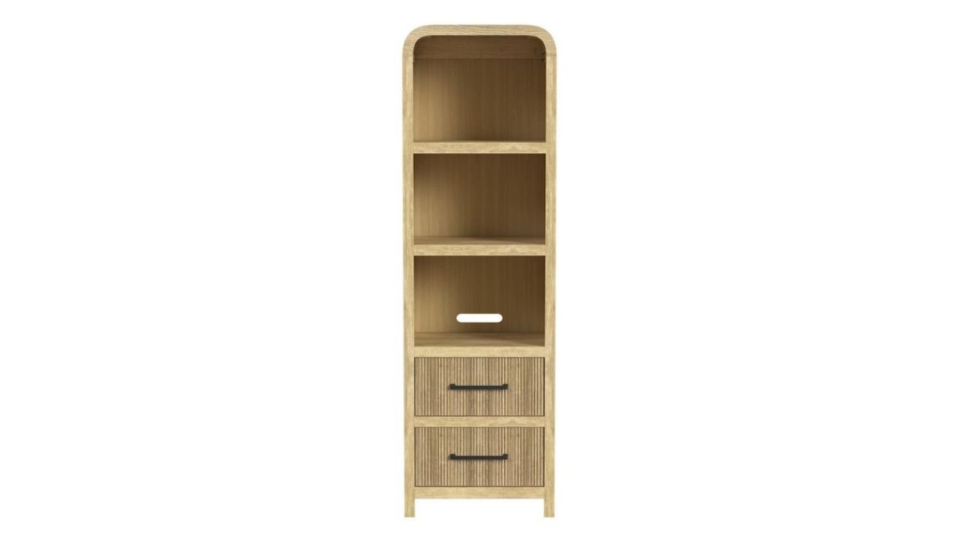 Picture of Ridgemont 70" Entertainment Center with Fireplace - Natural