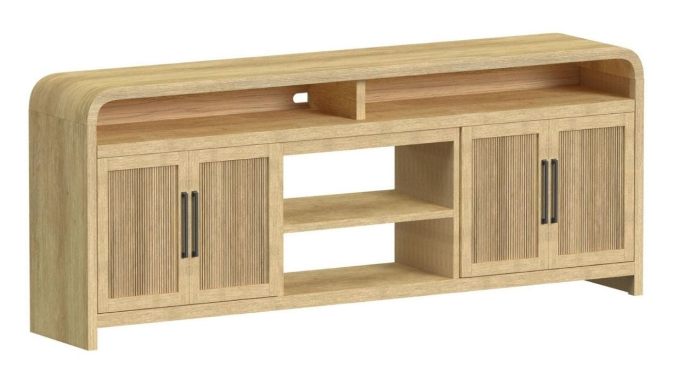 Picture of Ridgemont 82" TV Stand - Natural