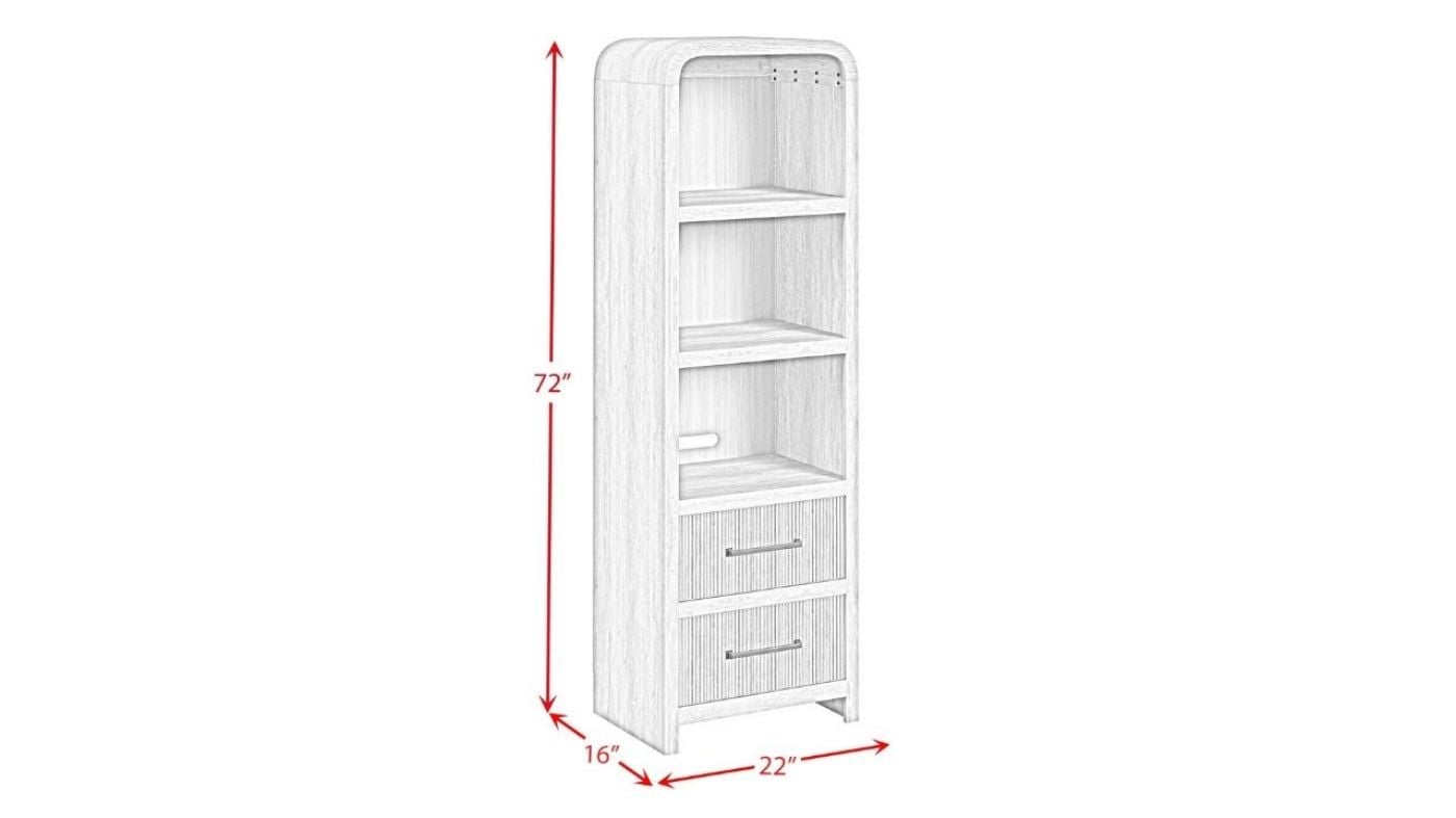 Picture of Ridgemont 82" Entertainment Center - Natural