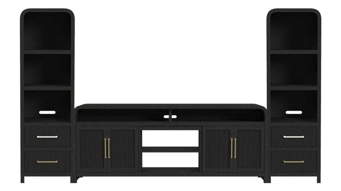 Picture of Ridgemont 82" Entertainment Center - Black