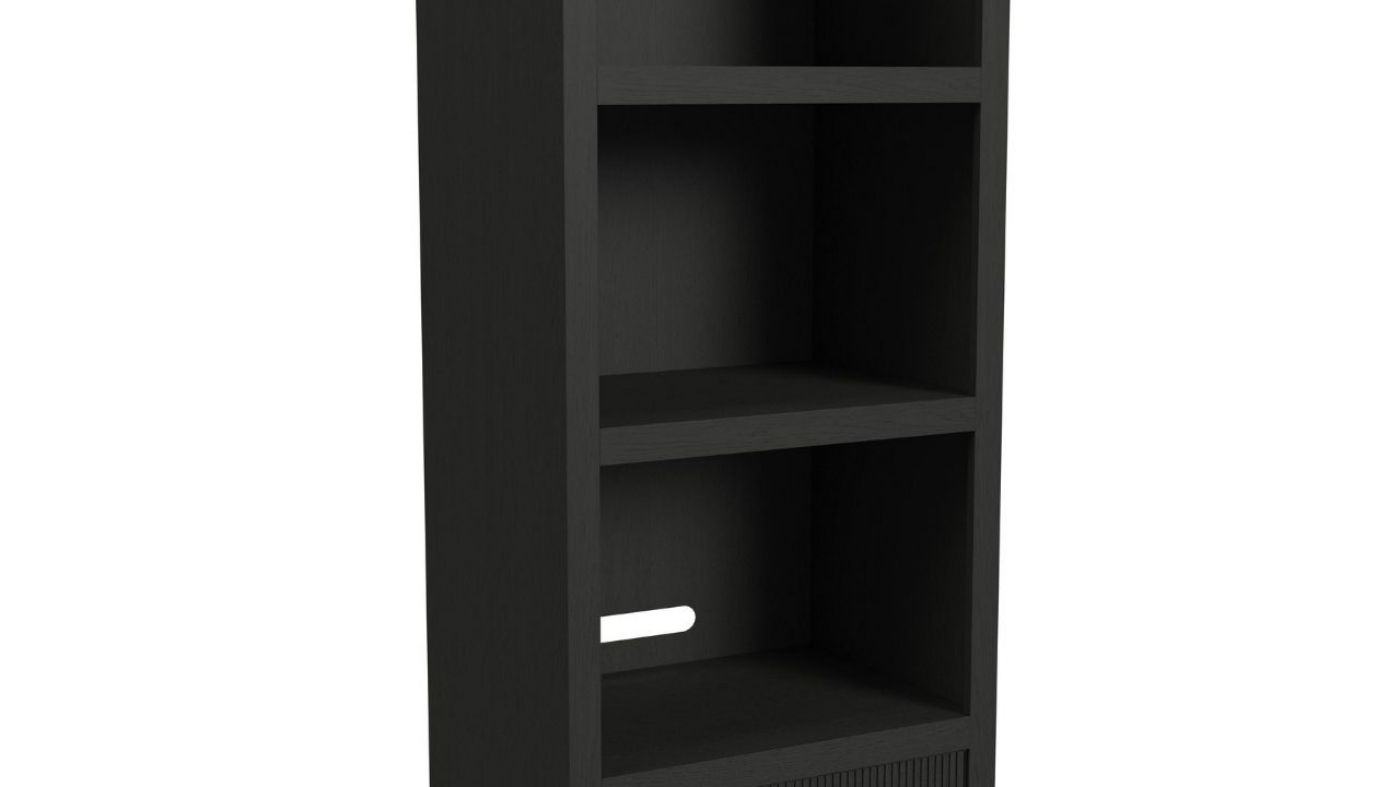 Picture of Ridgemont 82" Entertainment Center with Fireplace - Black
