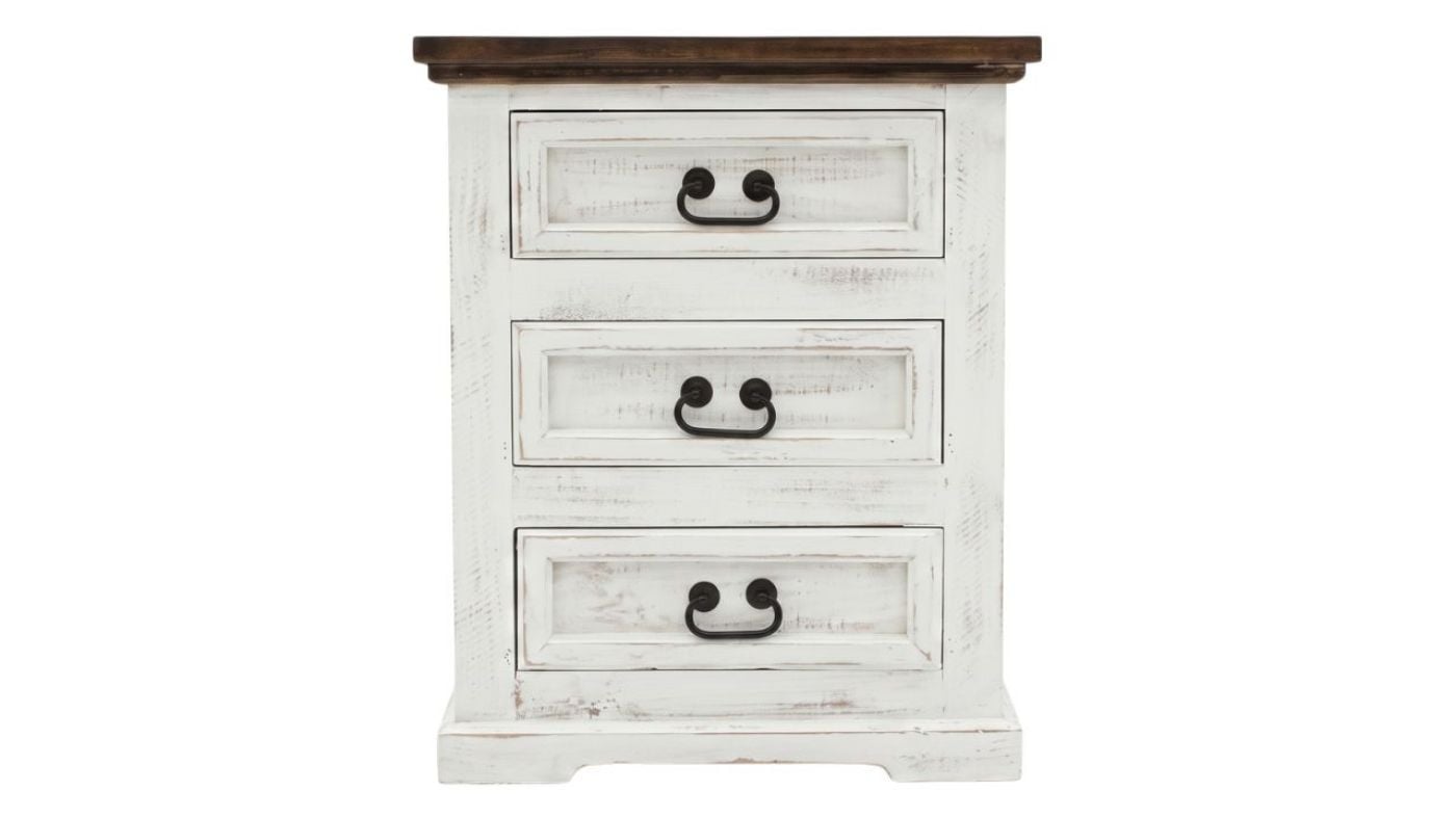Picture of Mansion 3 Drawer Nightstand