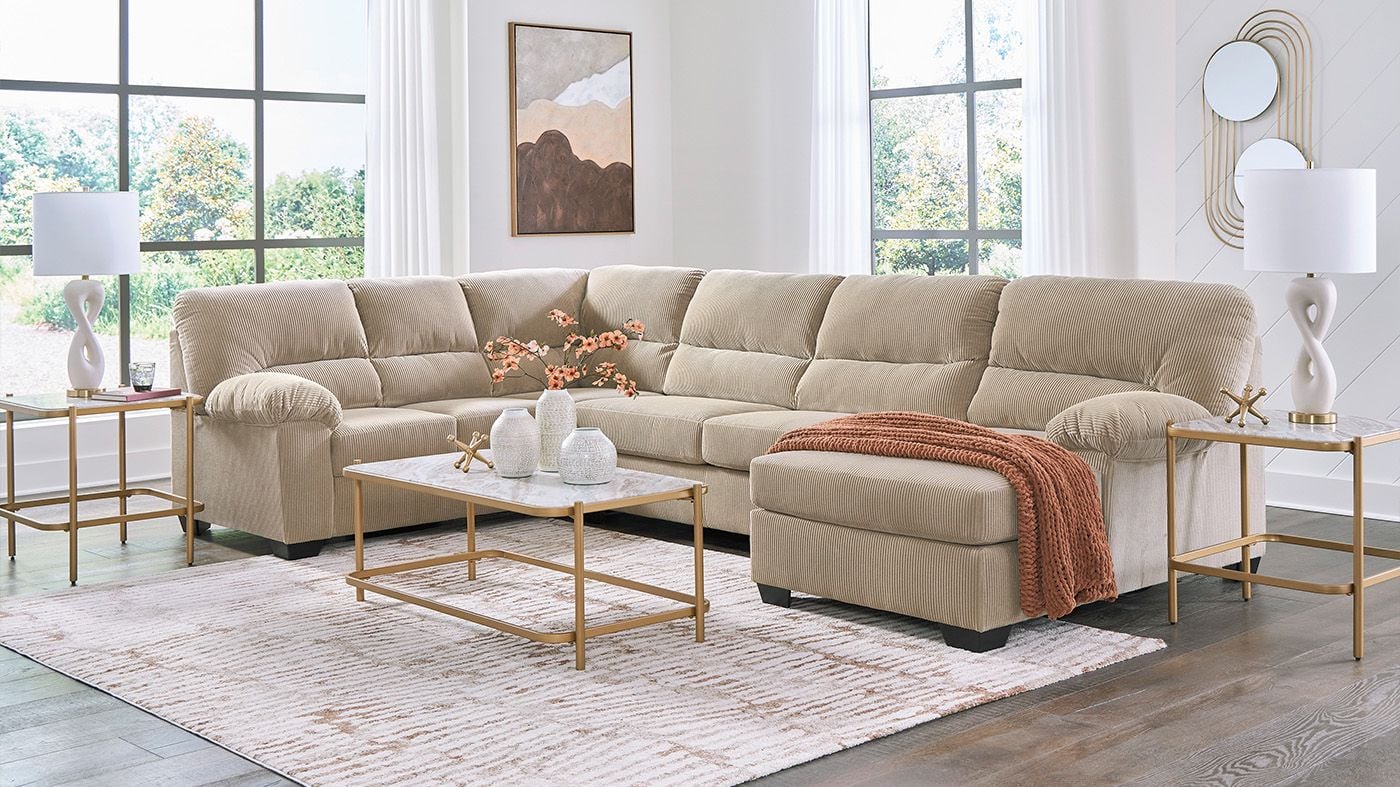Picture of Simple Joy Sectional - Sand