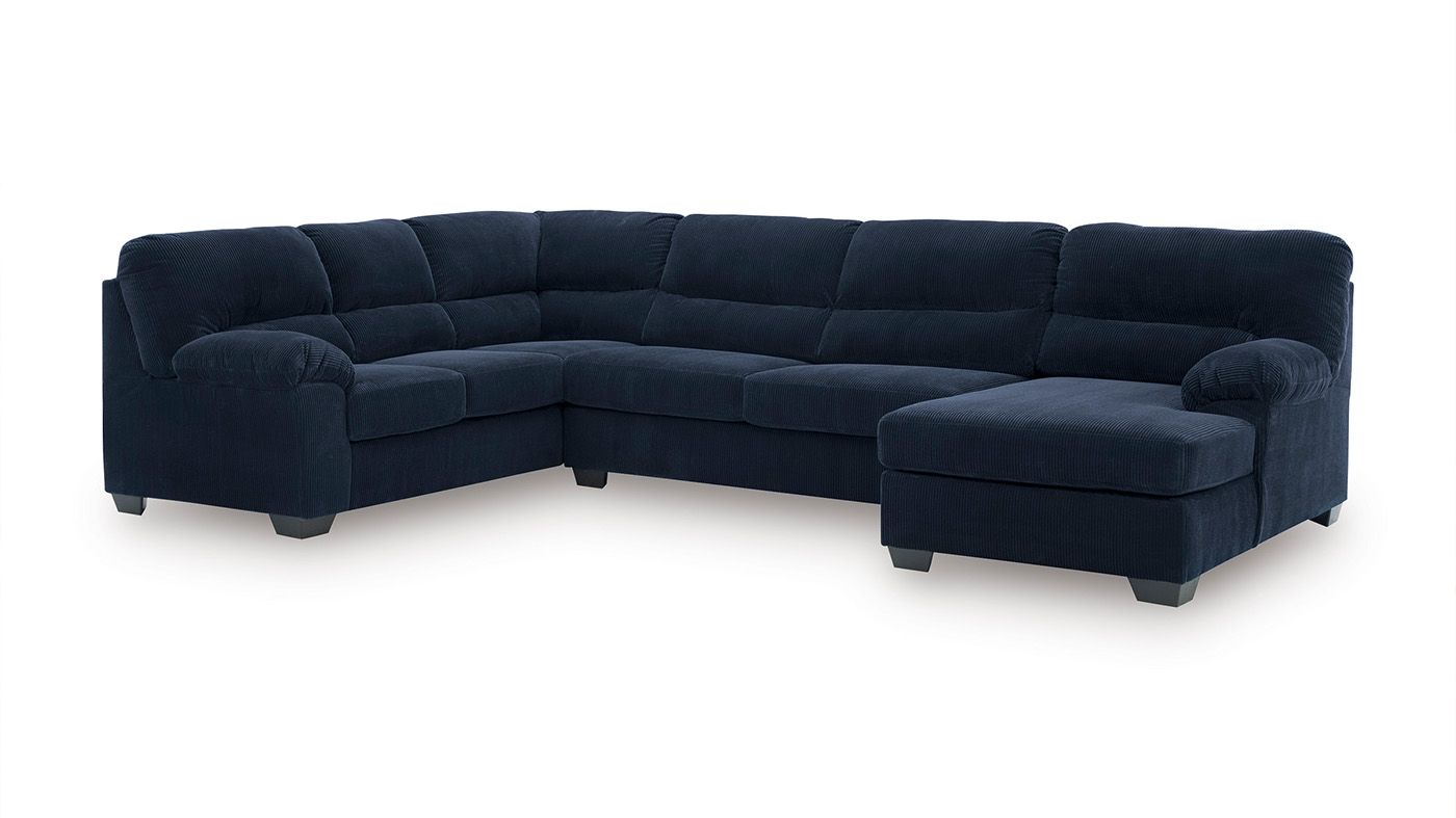Picture of Simple Joy Sectional - Blue
