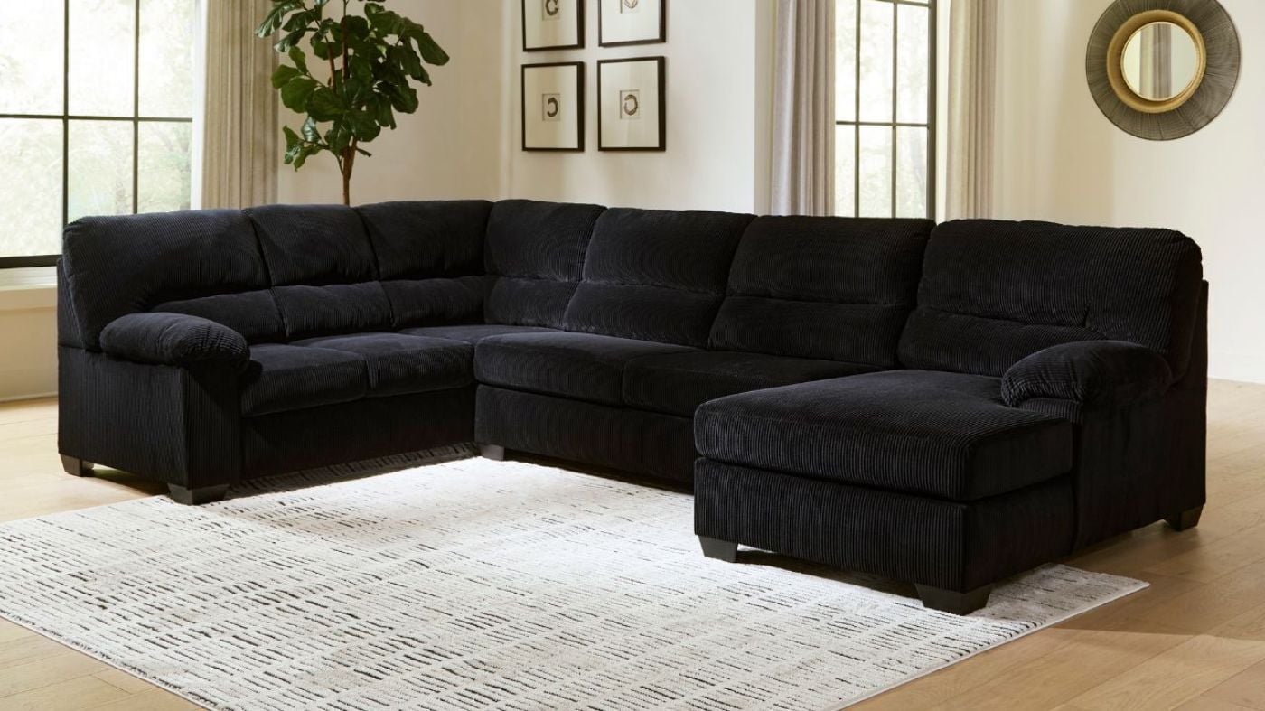 Picture of Simple Joy Sectional - Black
