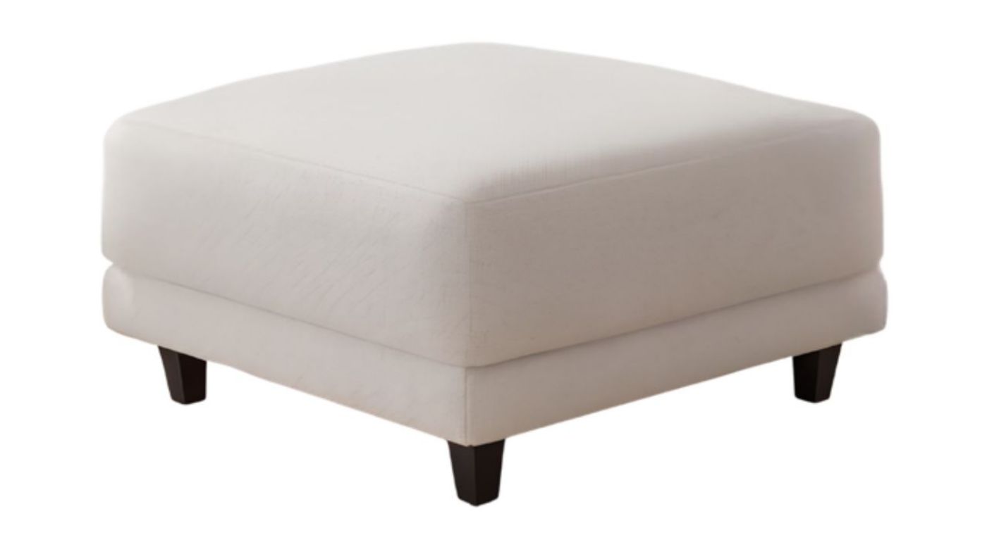 Picture of Breckenridge Ottoman - White