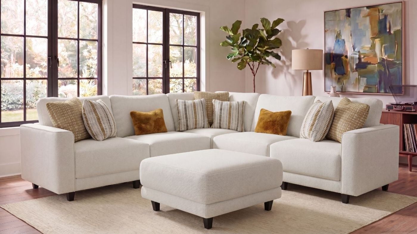 Picture of Breckenridge Sectional - White