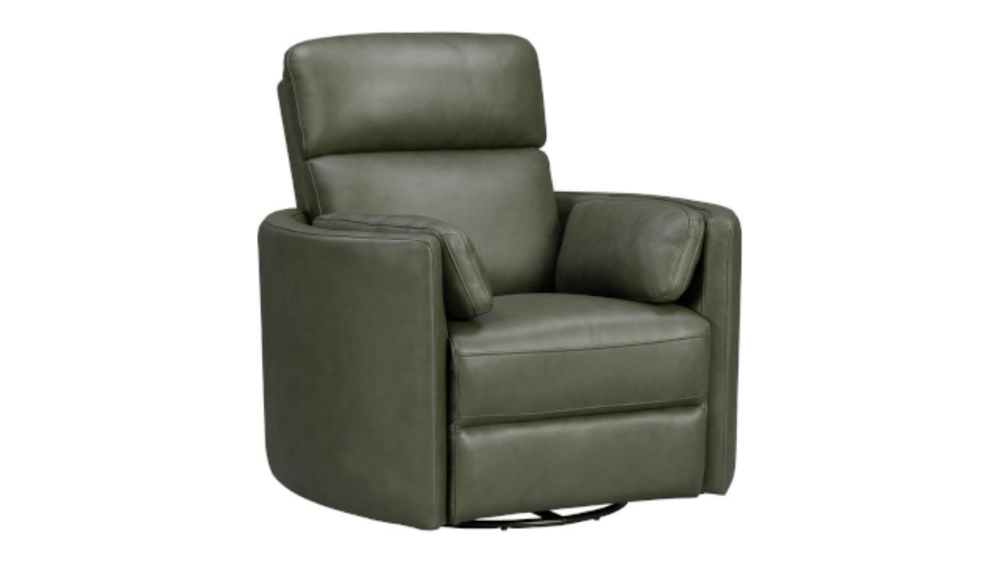 Picture of Radius Power Leather Swivel Glider Recliner