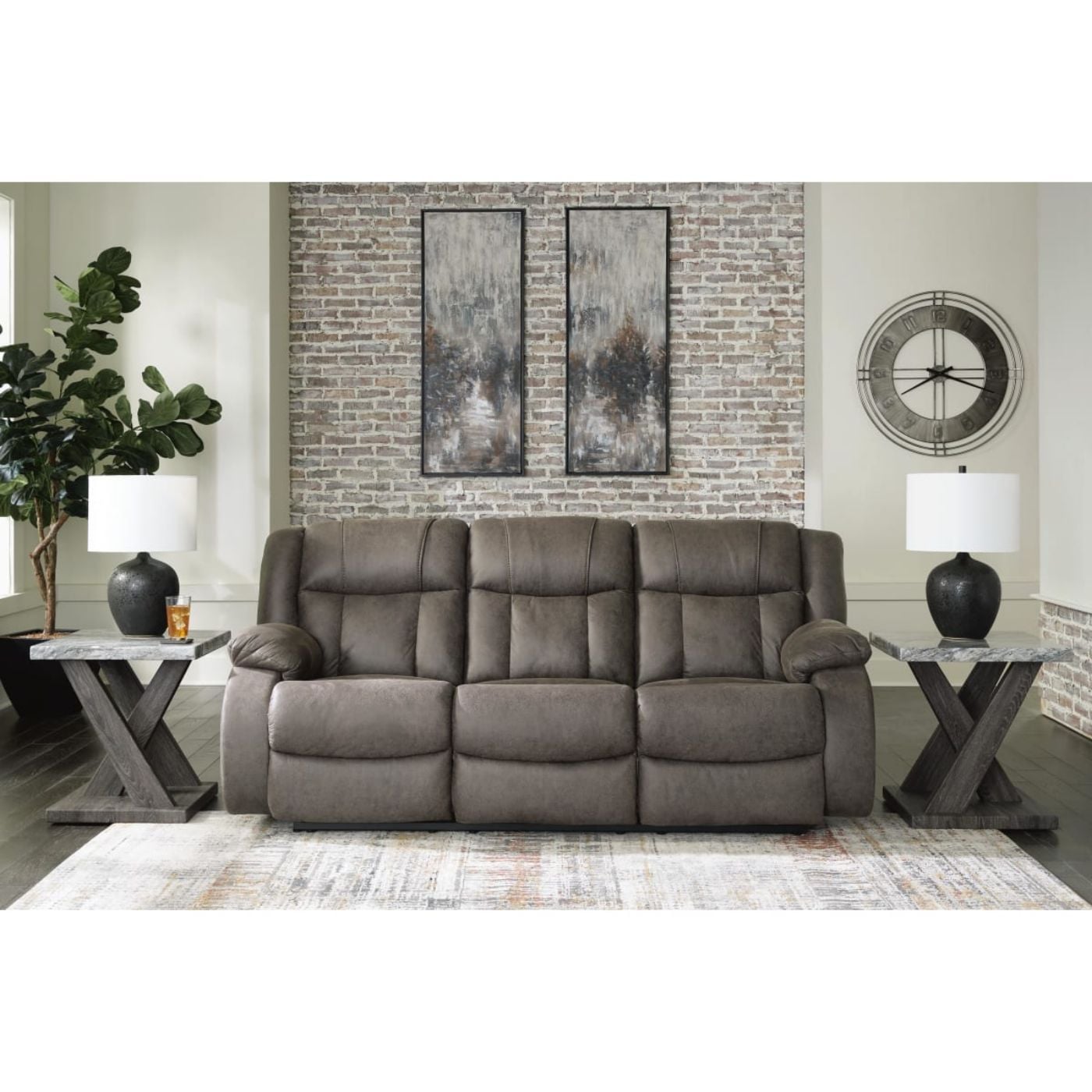 Picture of First Base Reclining Sofa