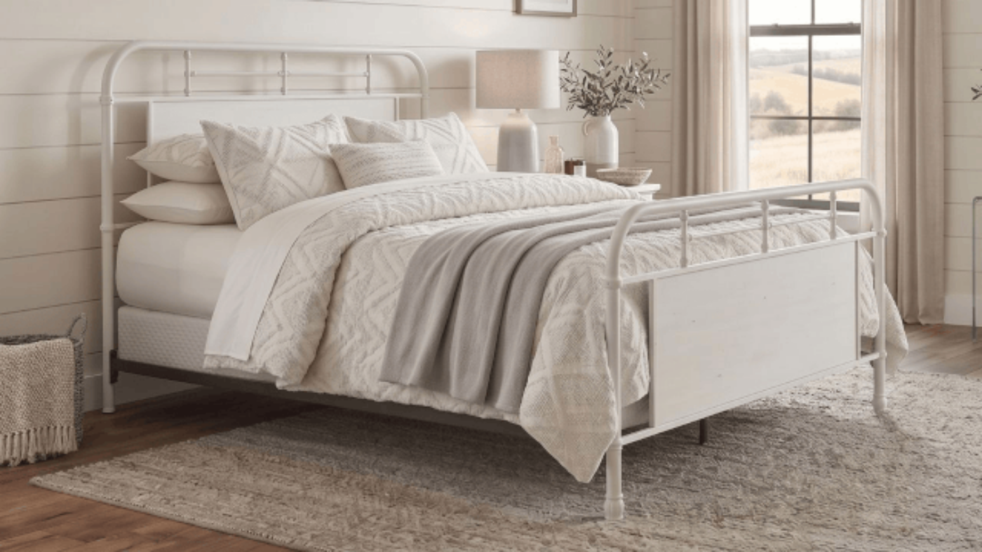 Picture of Vintage King Metal Bed