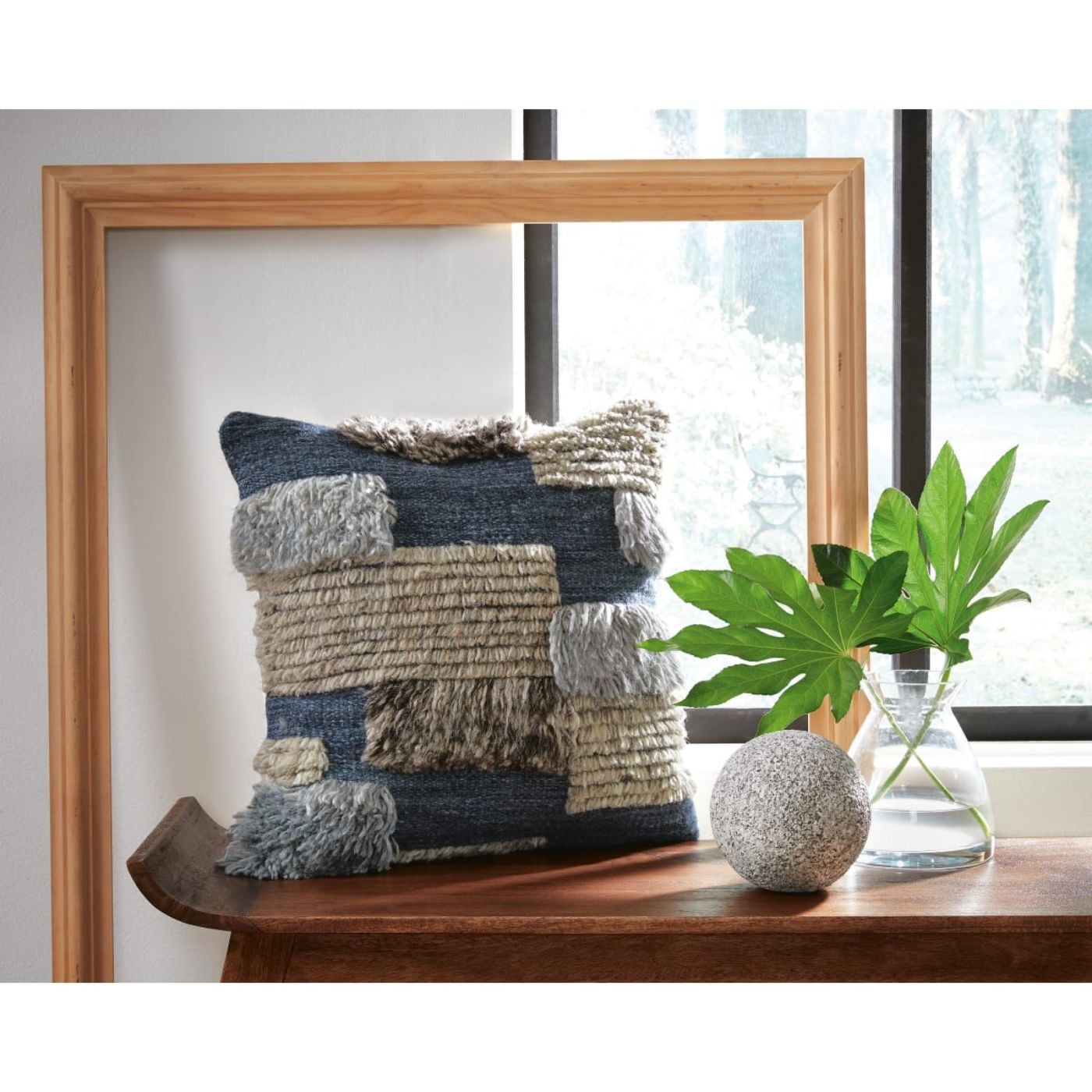 Picture of Gibbend Pillow Blue Gray White