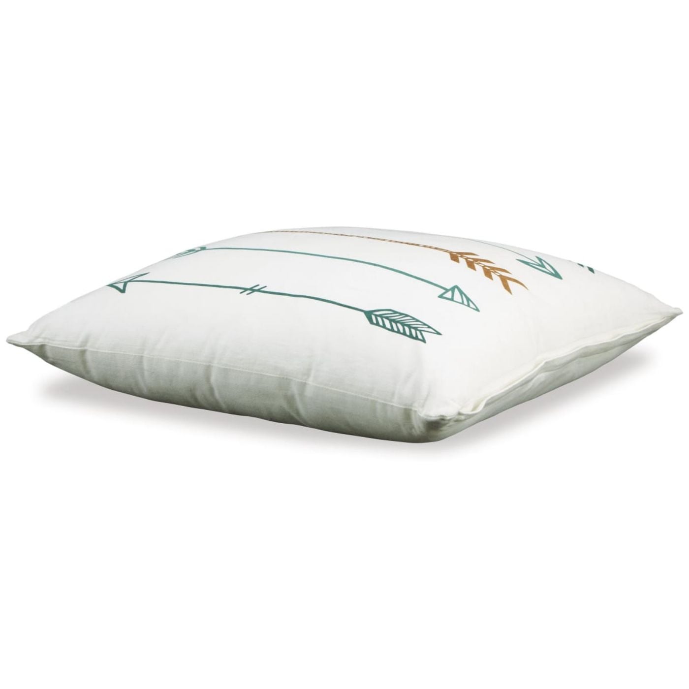 Picture of Gyldan Pillow White Teal Gold