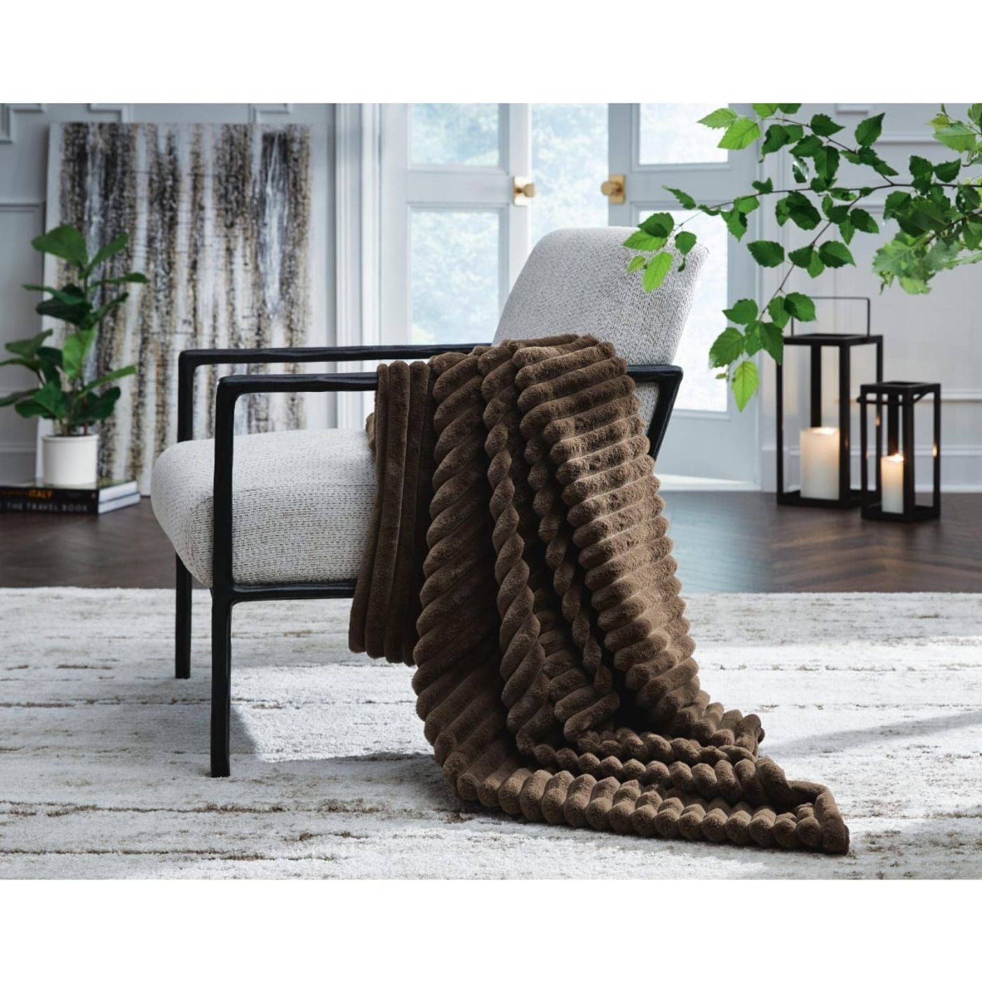 Picture of Alsonwell Throw - Brown