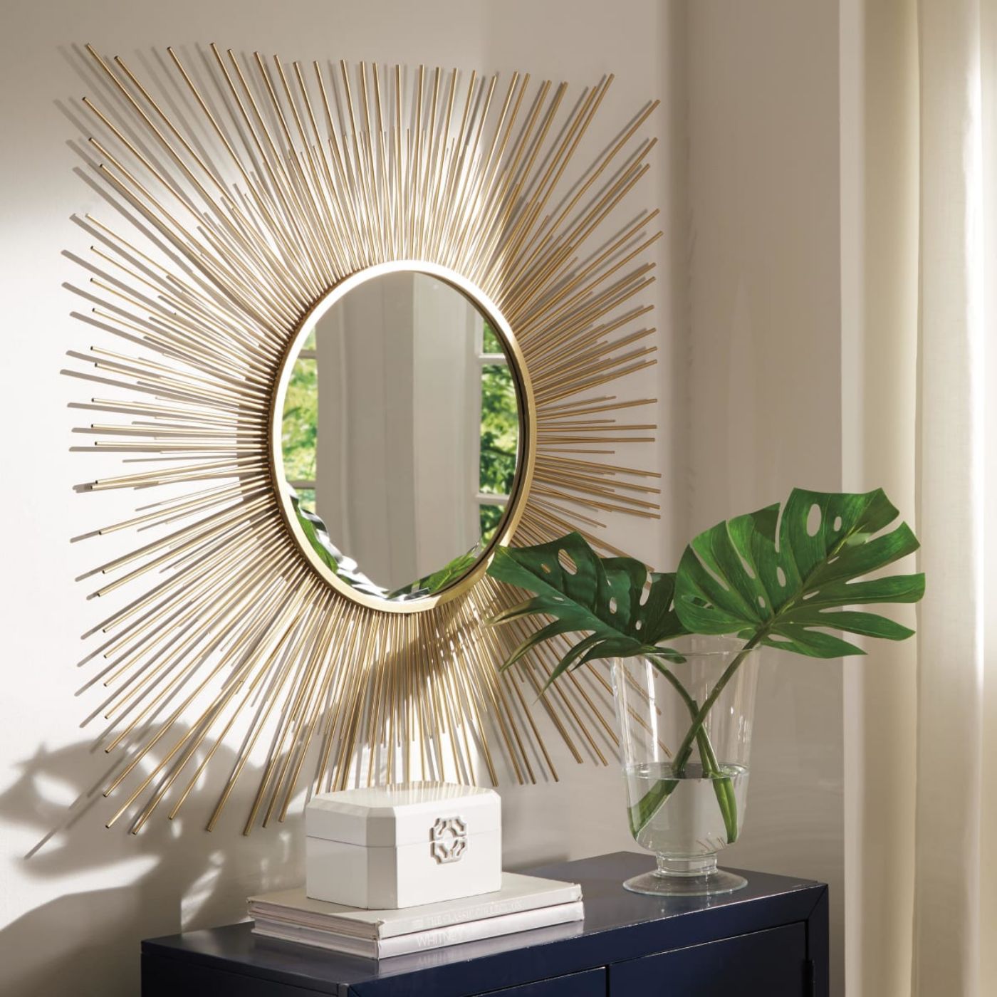 Picture of Elspeth Accent Mirror - Gold Finish