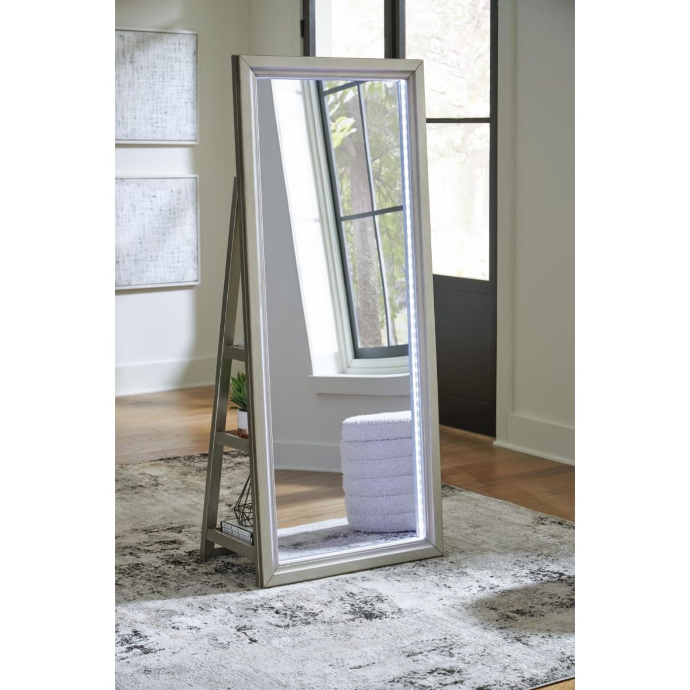 Picture of Evesen Floor Standing Mirror Storage