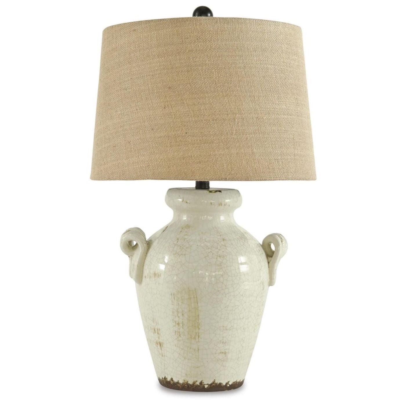 Picture of Emelda Ceramic Table Lamp - Cream