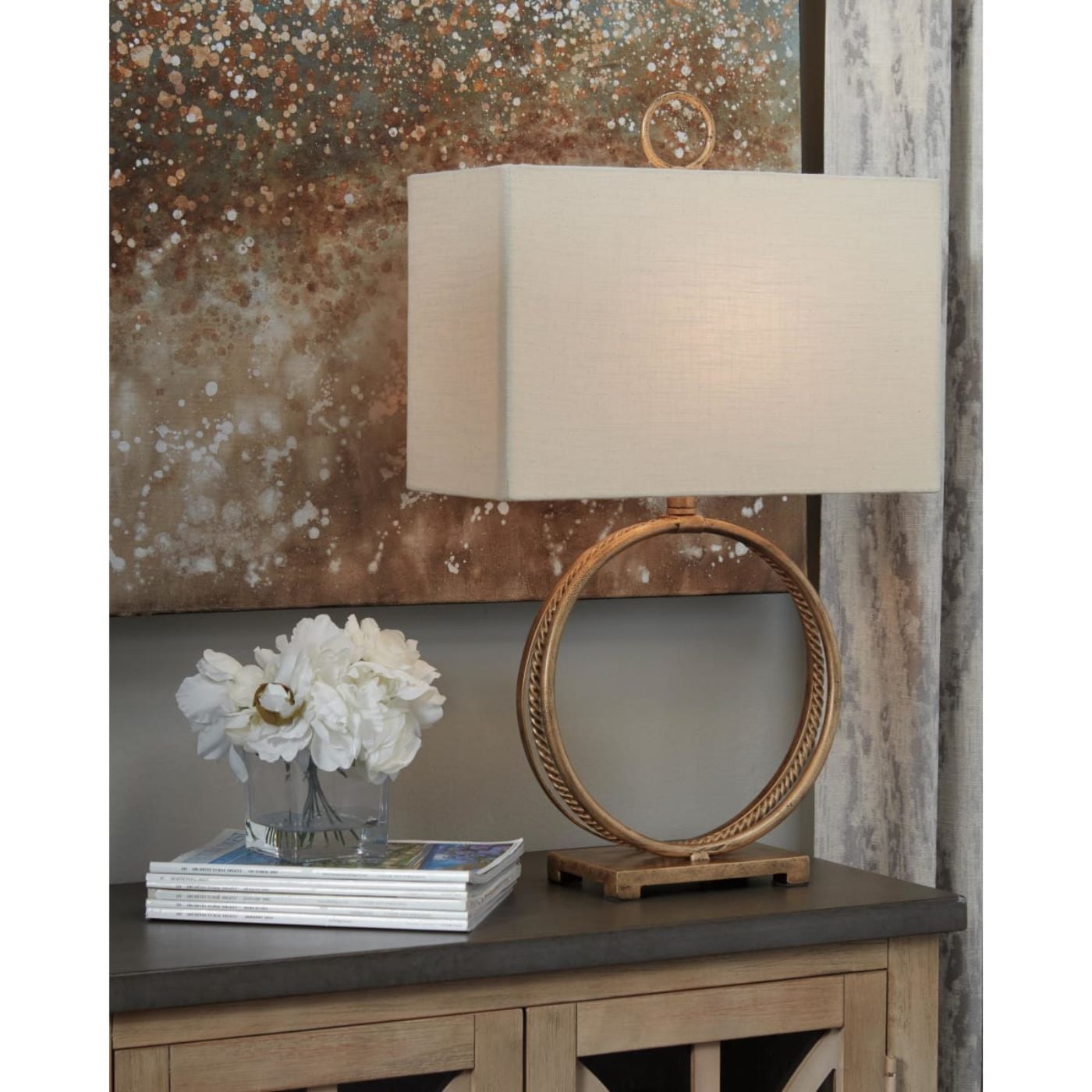 Picture of Mahala Metal Table Lamp