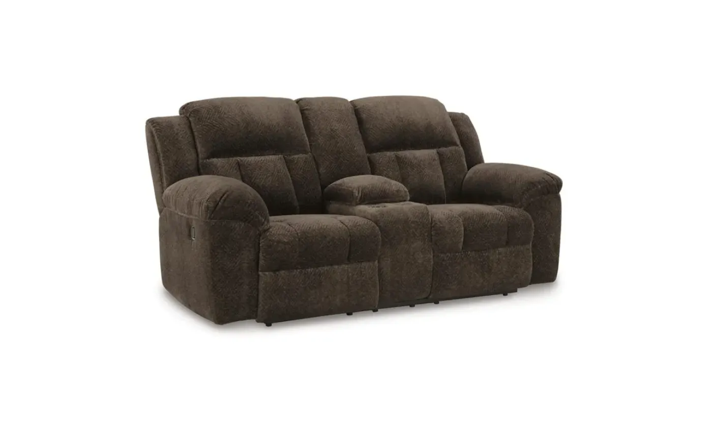 Picture of Frohn Reclining Loveseat With Console