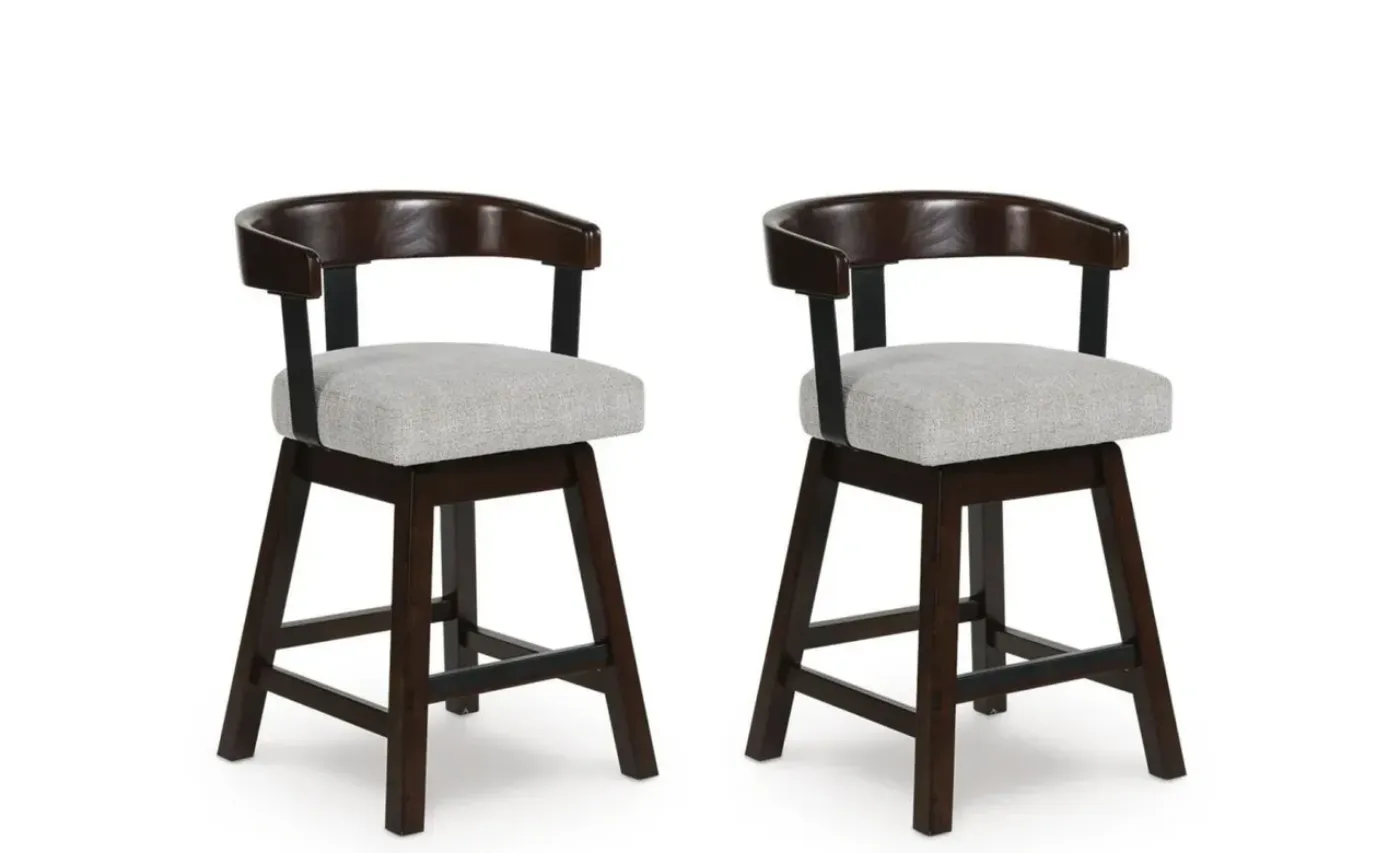 Picture of Haddigan 24" Swivel Barstool (set Of 2)