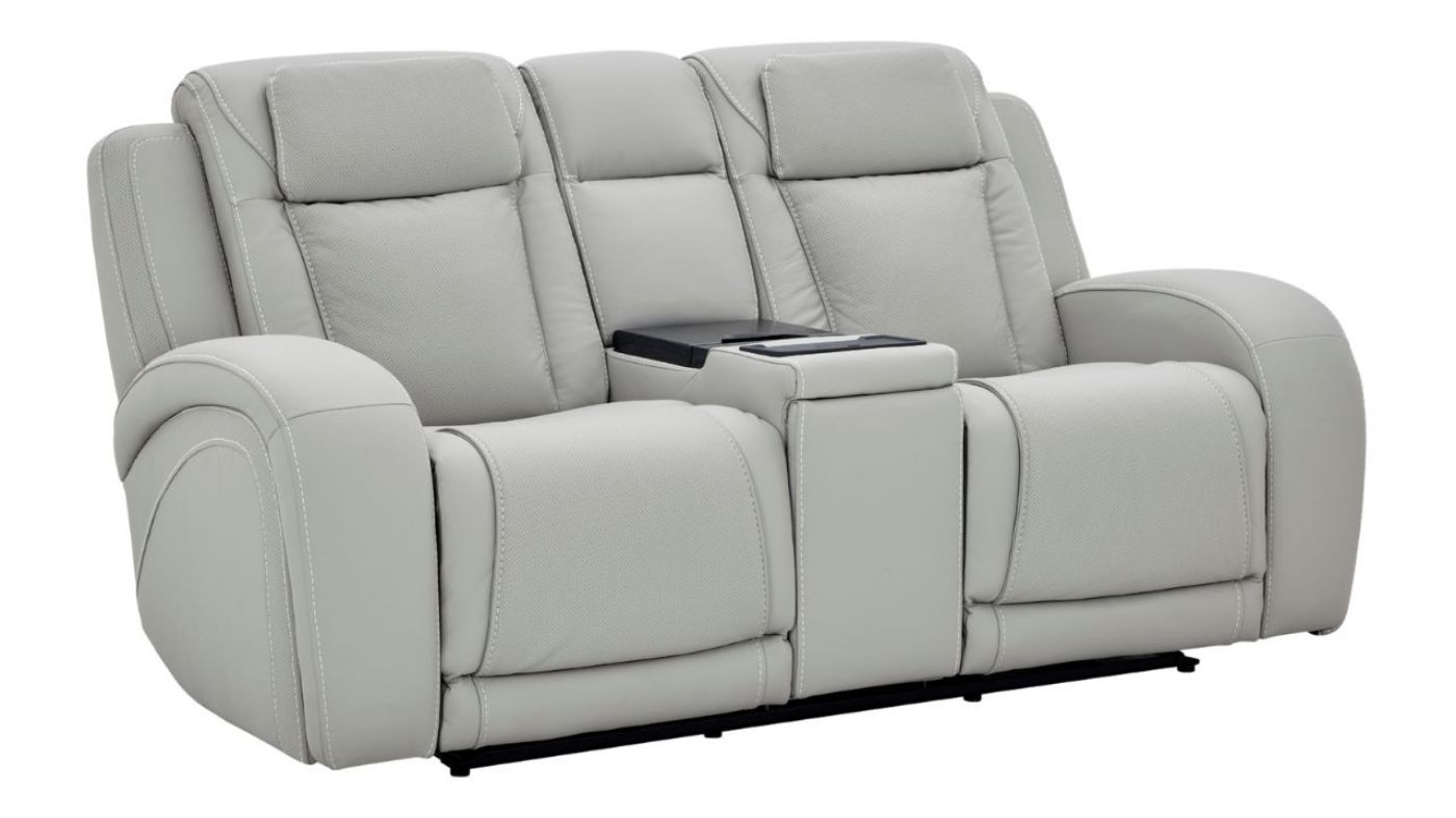 Picture of Blanca Power Leather Loveseat