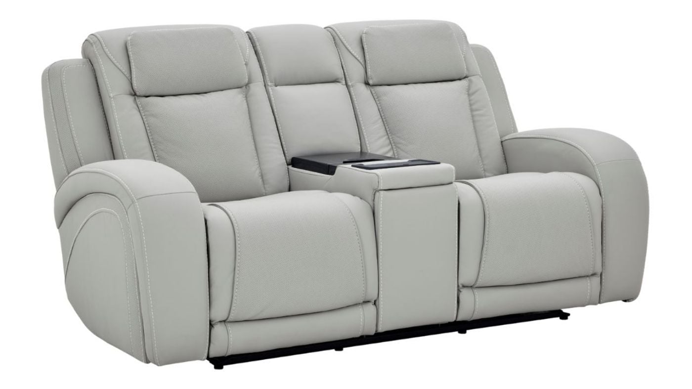 Picture of Blanca Power Leather Sofa Set
