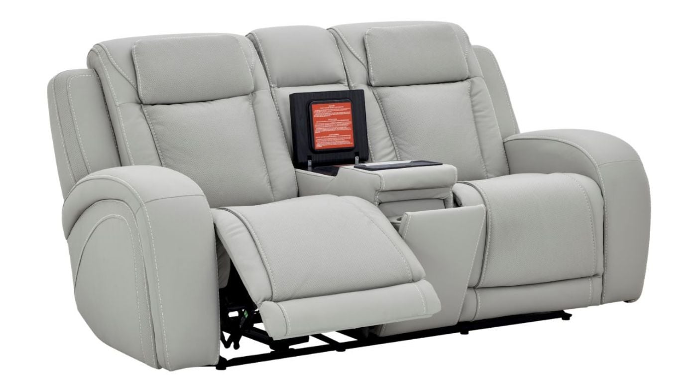 Picture of Blanca Power Leather Sofa Set
