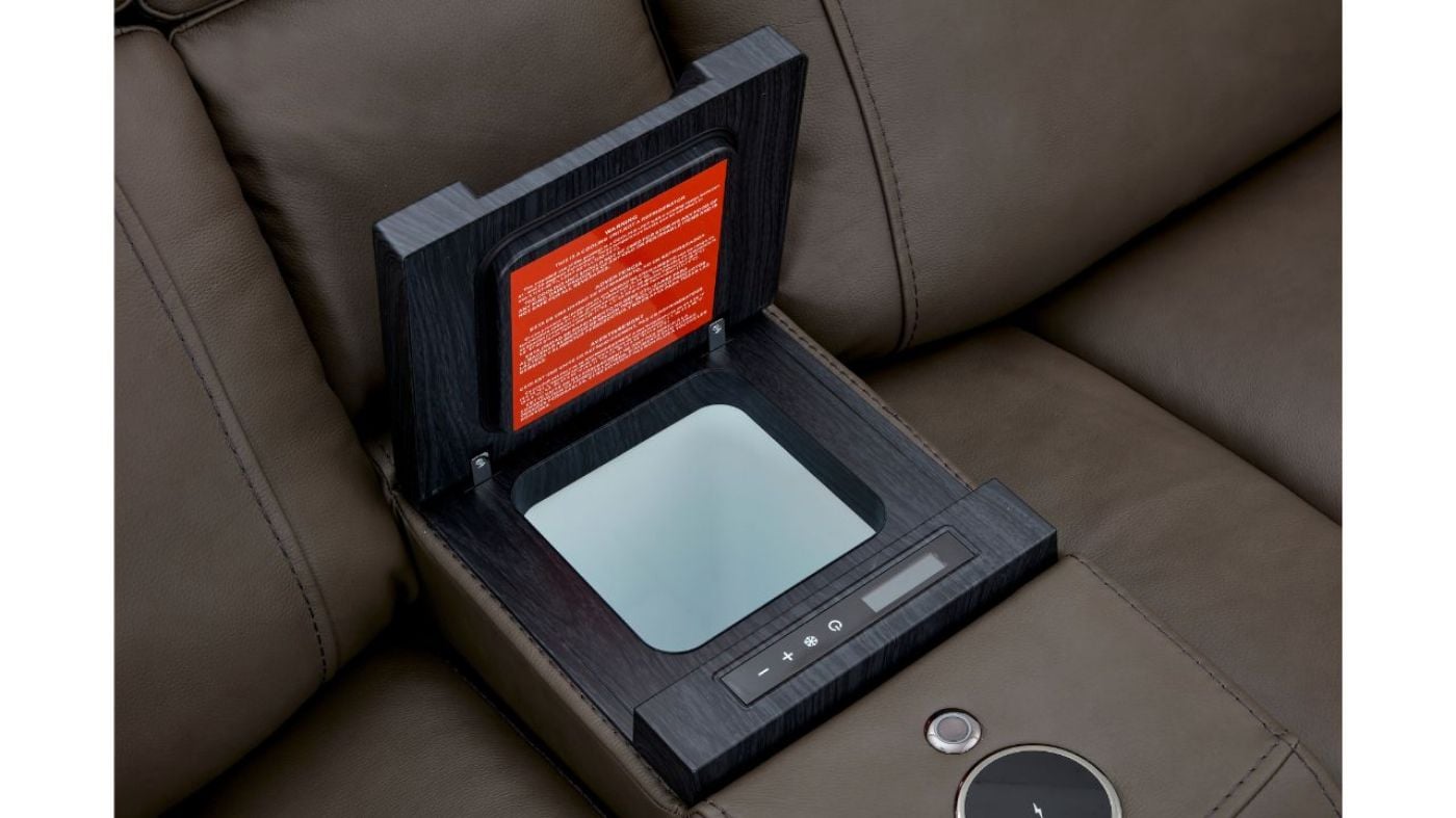 Picture of Vermont Power Leather Sectional