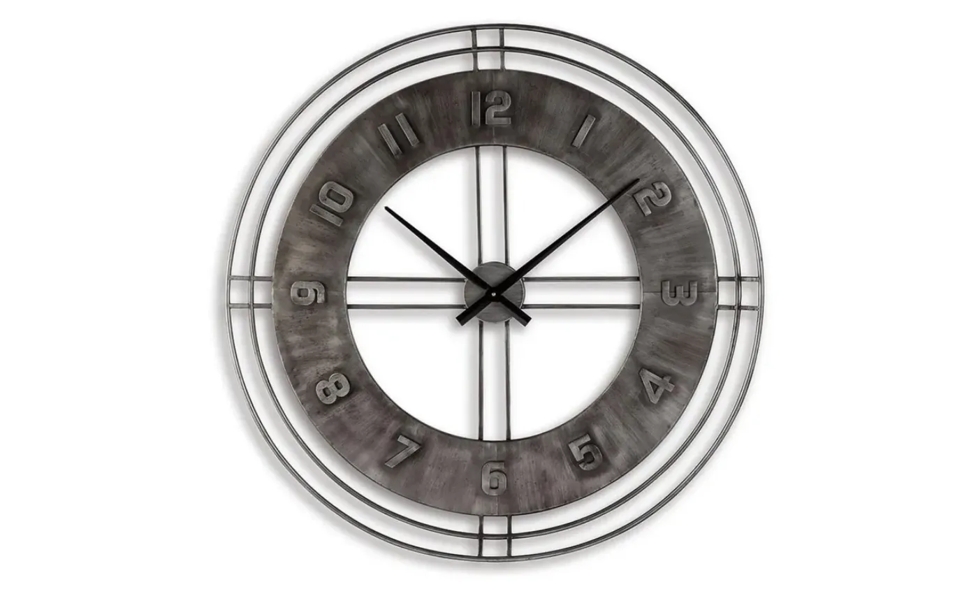 Picture of Ana Sofia Wall Clock - Antique Gray