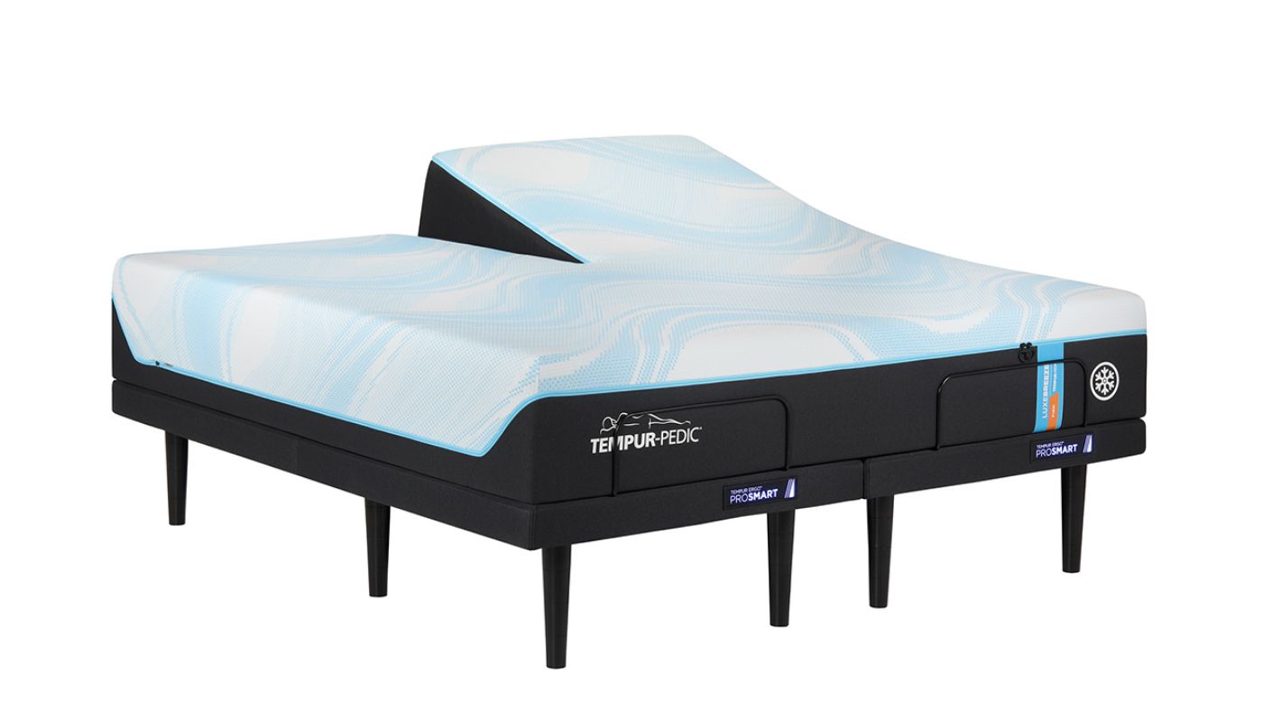 Picture of Tempur LuxBreeze Medium Hybrid Mattress - Split Head King