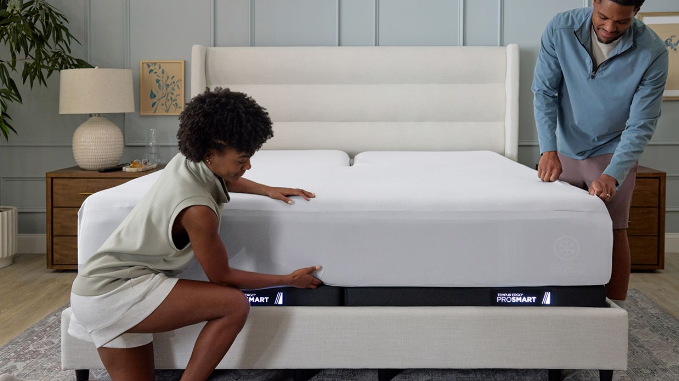 Picture of TEMPUR-Protect Breeze Mattress Protector - Split Head King