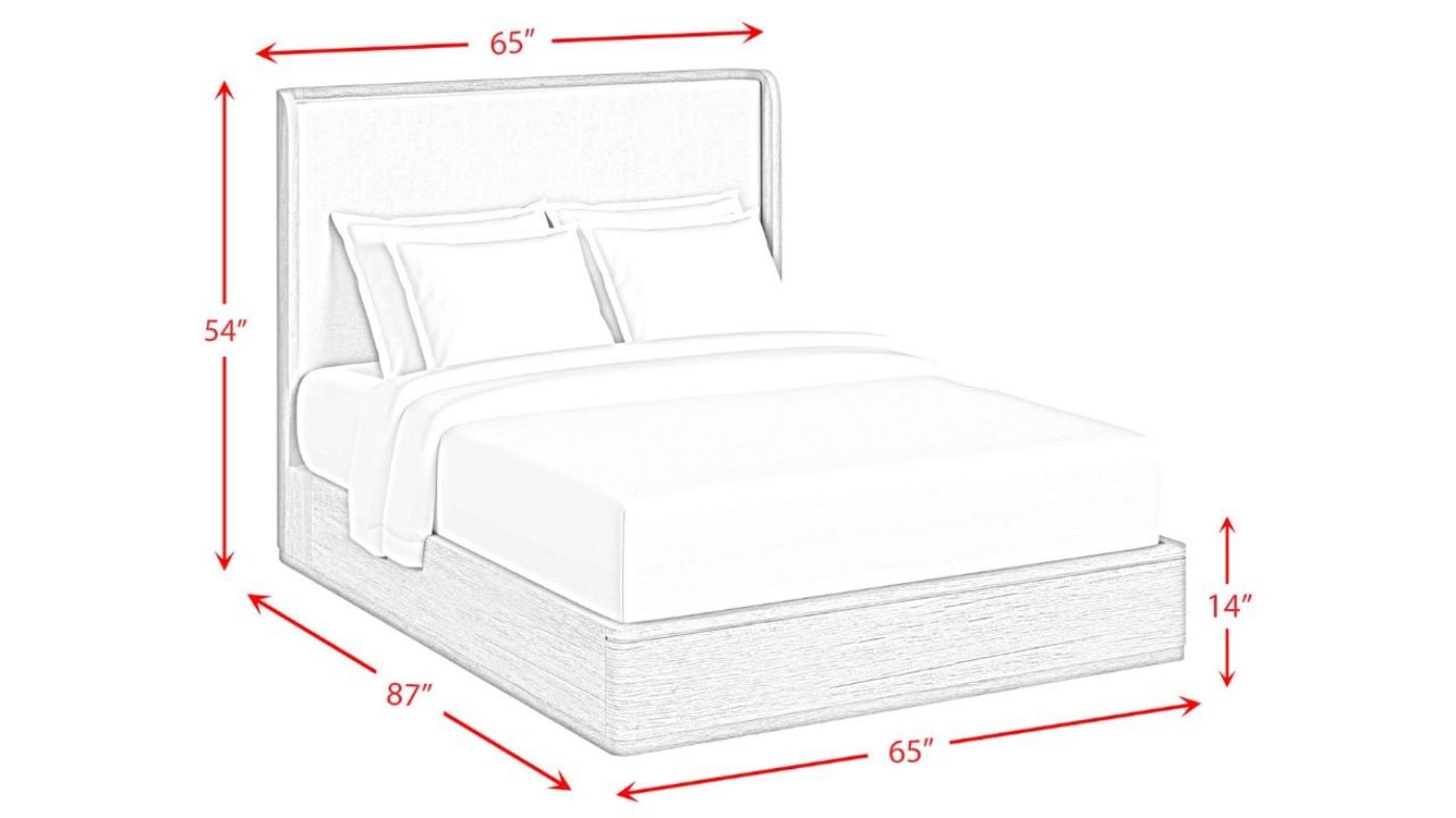 Picture of Rosalie Queen Upholstered Bed