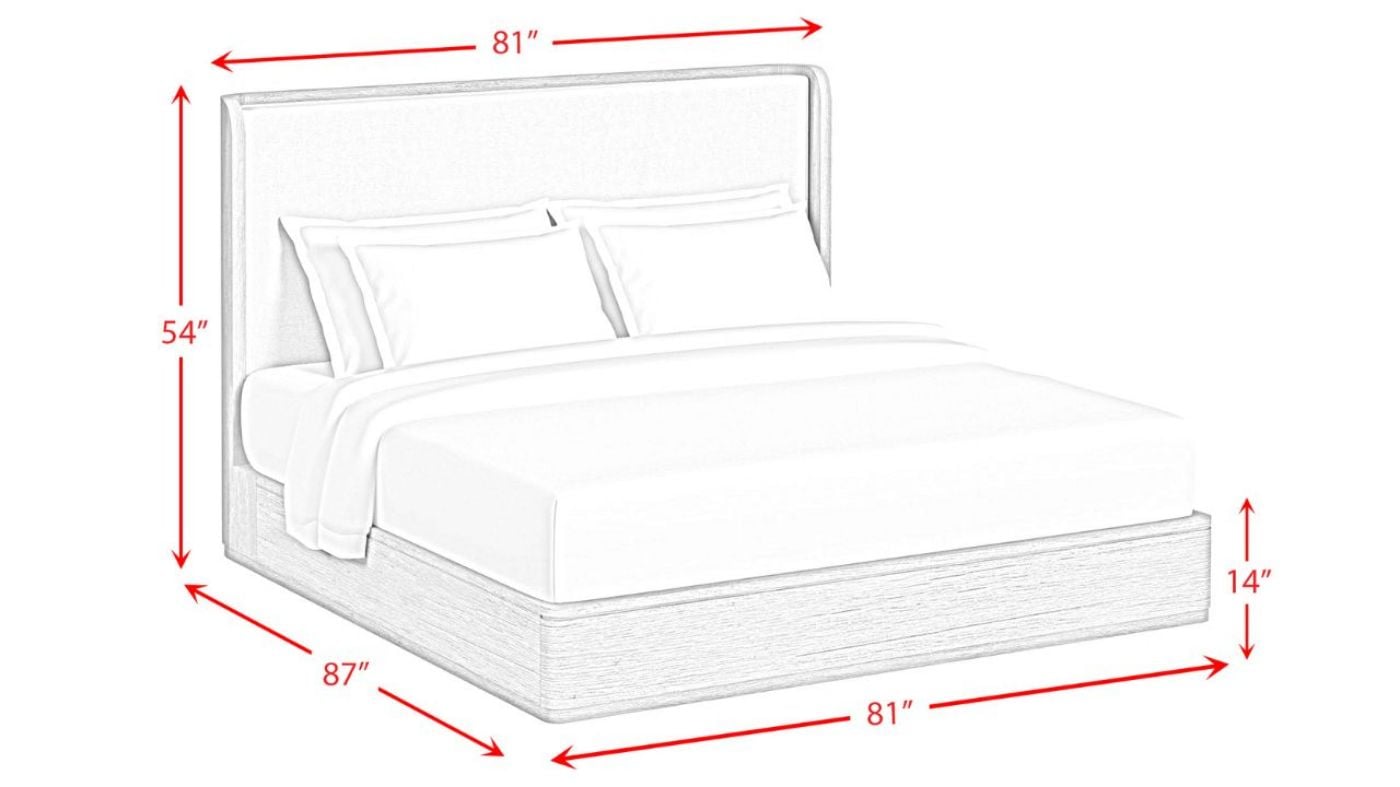 Picture of Rosalie King Upholstered Bed