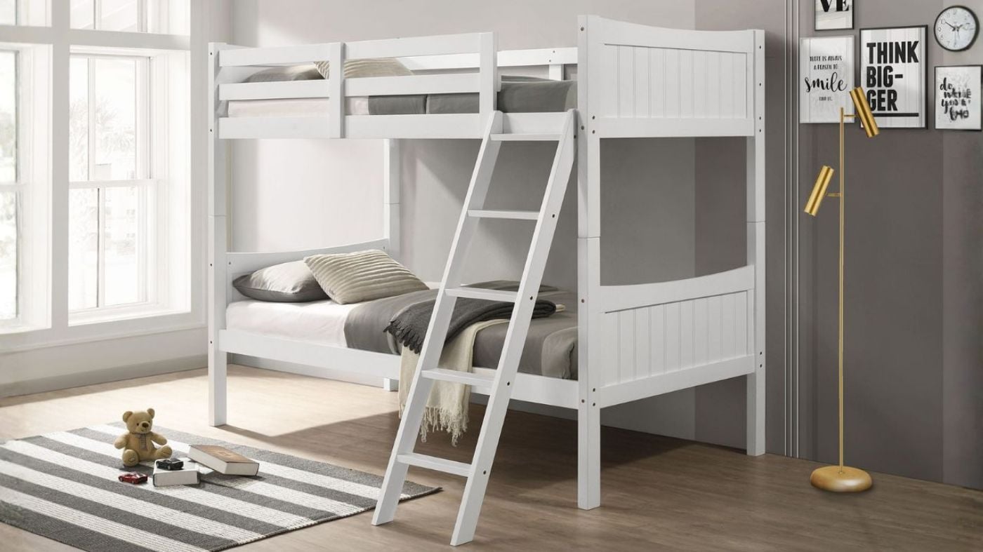 Picture of Sami Twin over Twin Bunkbed - White