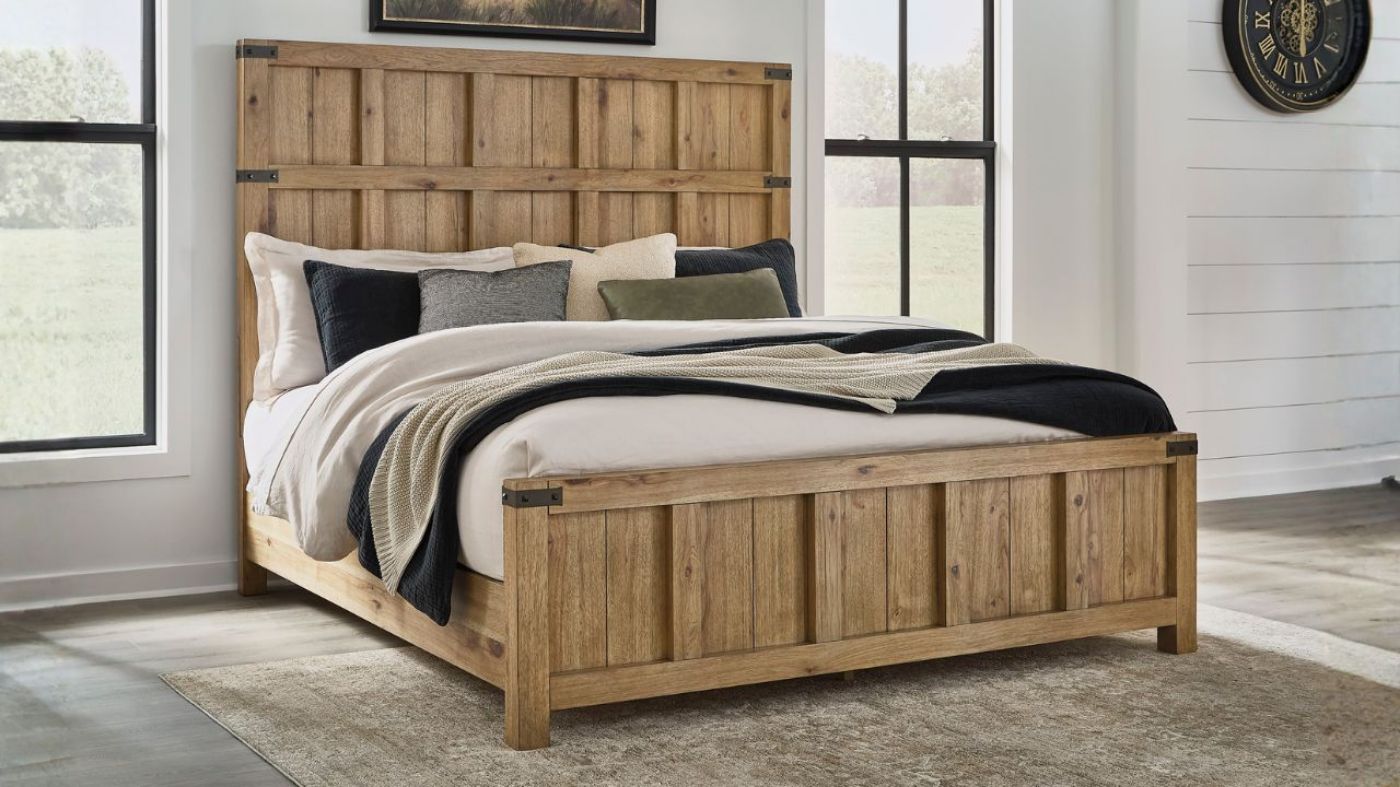 Picture of Ridgester King Panel Bed